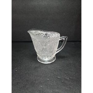 Duncan Miller Clear Sandwich Glass Creamer, Pattern #41 Small Creamer, Tableware